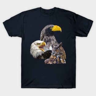 Pigargos and Owl T-Shirt